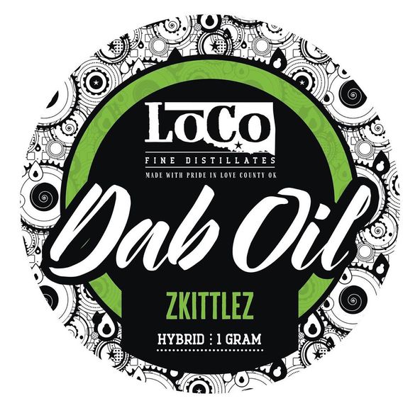 Zkittles Dab Oil 1g LoCo