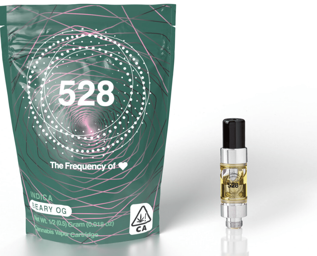 528 Cartridge - Beary OG - 1g - ( THC: 90.52%)