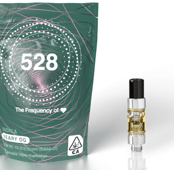 528 Cartridge - Beary OG - 1g - ( THC: 90.52%)