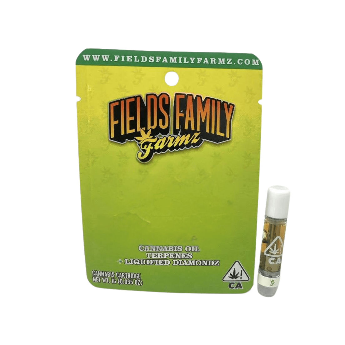 Fields Family Farmz | Vape Cart | 1g | Diamonds | Bubblegum Gelato