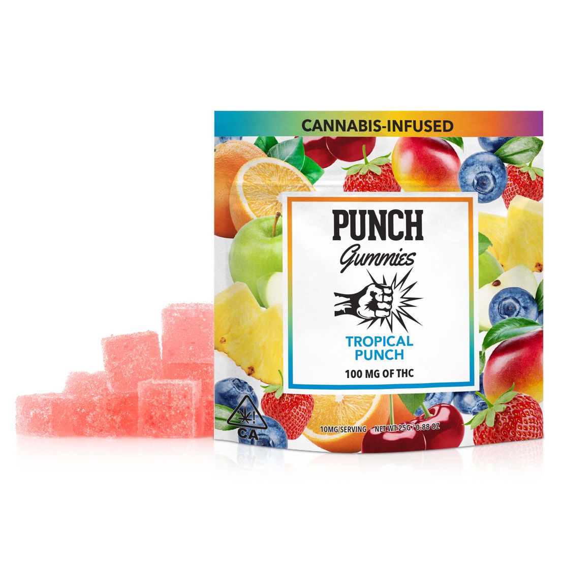 100mg Gummies - Tropical Punch