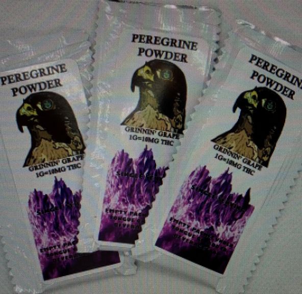 Lil Dankies|10mg 1gram|Peregrine Powder|Grinnin Grape