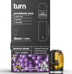 TURN DOWN BB- 1G GRANDDADDY PURPLE
