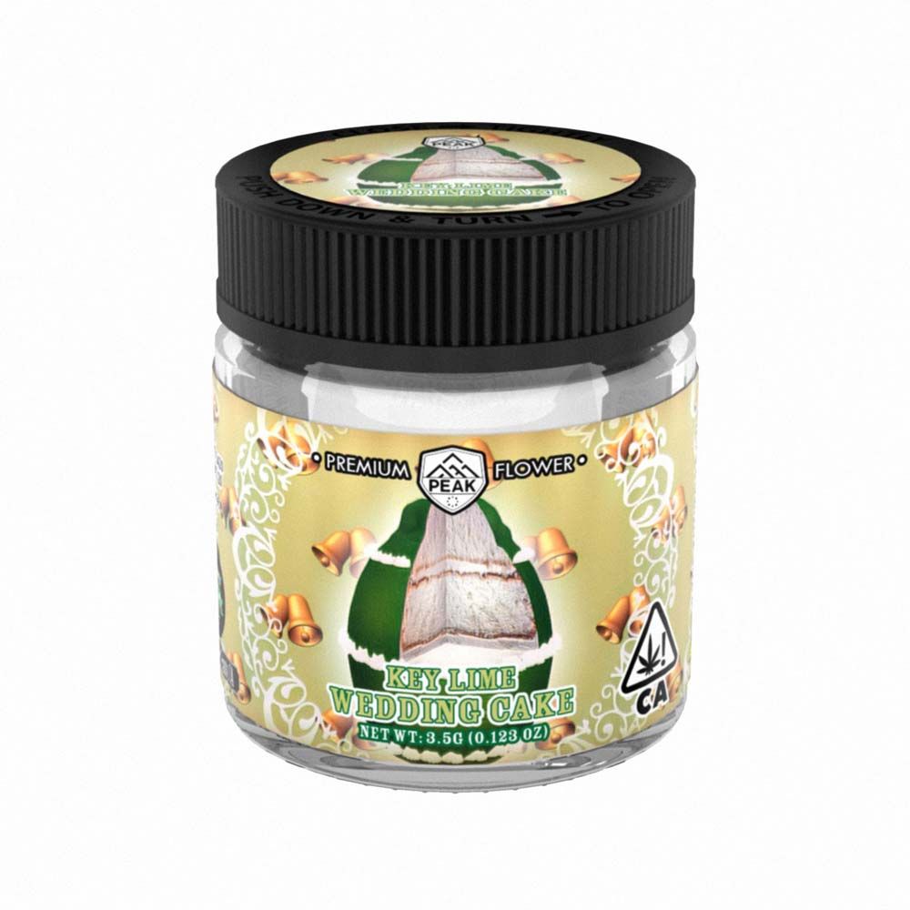 Peak: Key Lime Wedding Cake Pre-Packaged 1/8th
