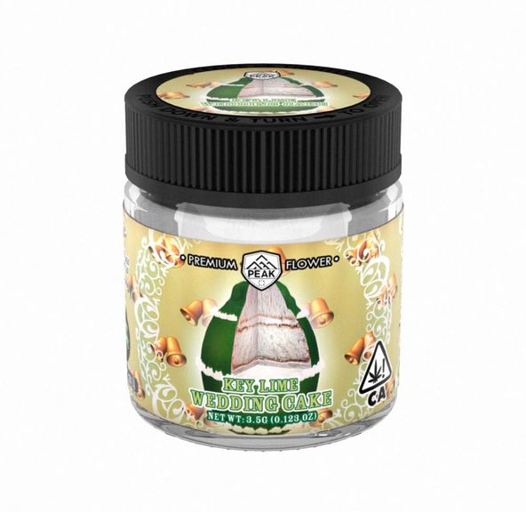 Peak: Key Lime Wedding Cake Pre-Packaged 1/8th