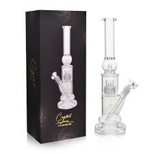 16" CRYSTAL SERIES BALL ICE CATCHER MULTI DOME PERC BONG