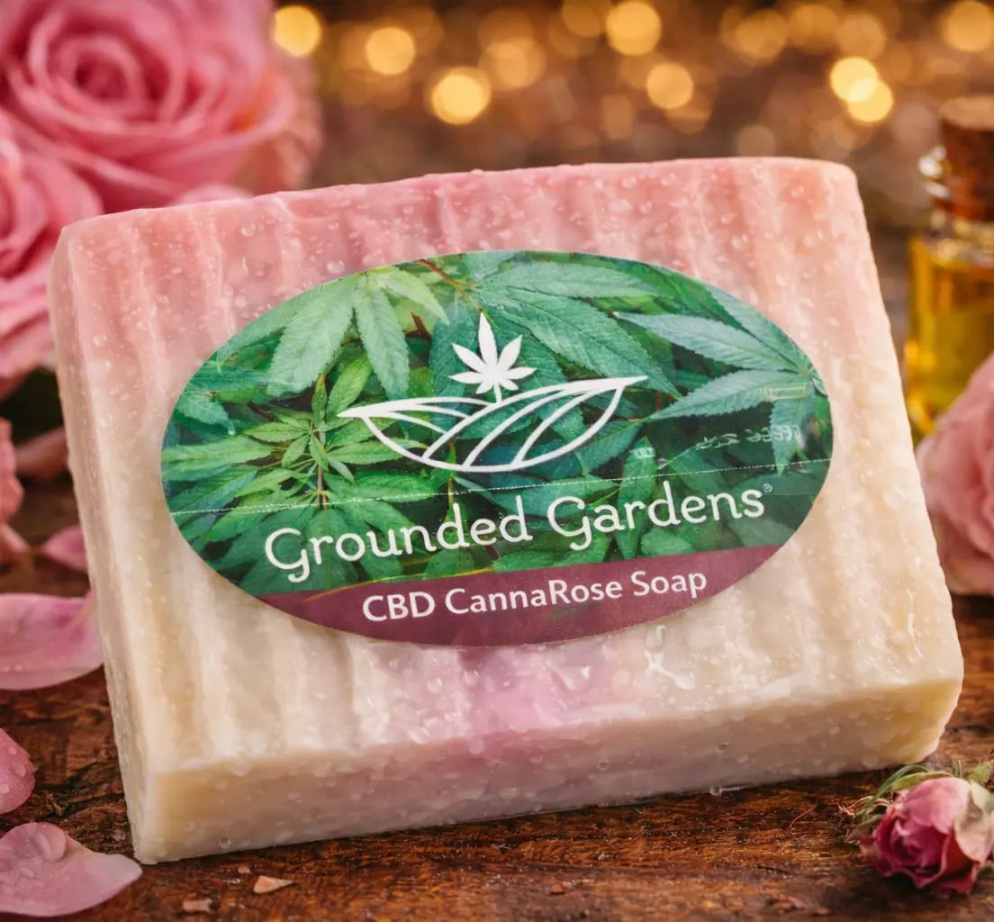 Cannarose Soap 60mg I Grounded Gardens