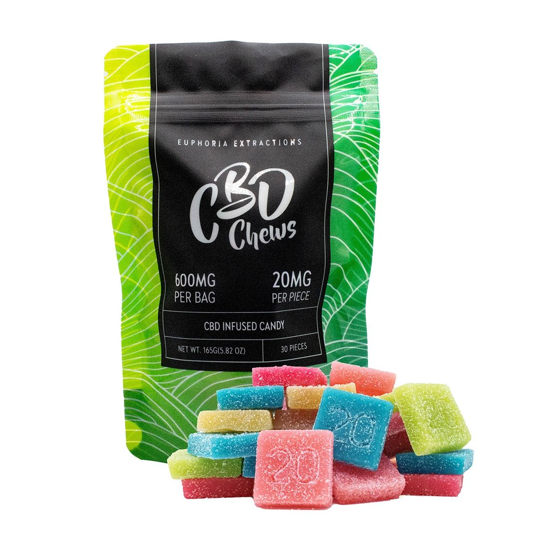 600mg CBD Chews by Euphoria Extractions (20mgx30)