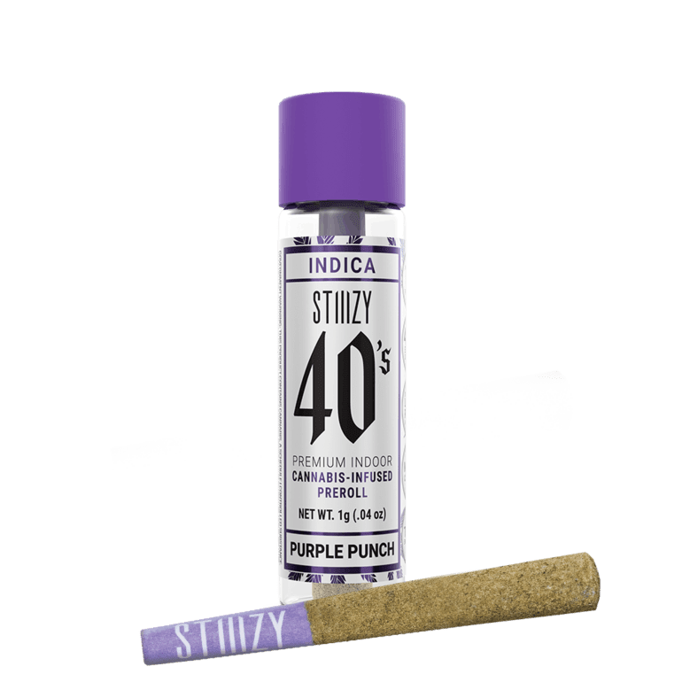 [STIIIZY] Infused Preroll - 1g - 40s Purple Punch (I)