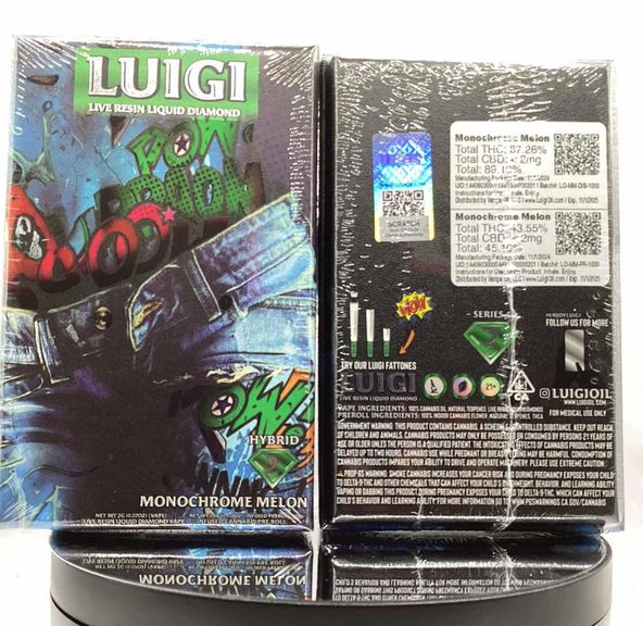 Luigi - Disposable - Monochrome Melon - 2G