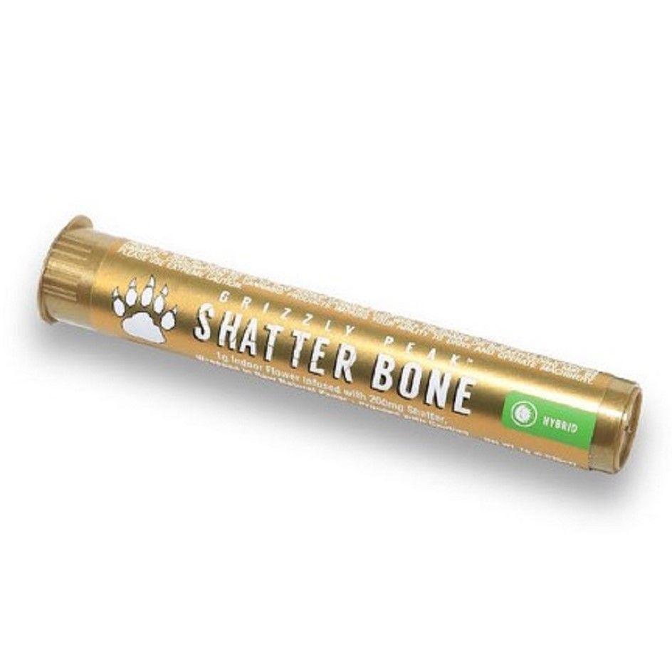 GRIZZLY PEAK FARMS - 1G PREROLL - SHATTER BONE
