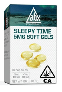 [ABX] SLEEPY TIME Soft Gels - 5mg - 10ct