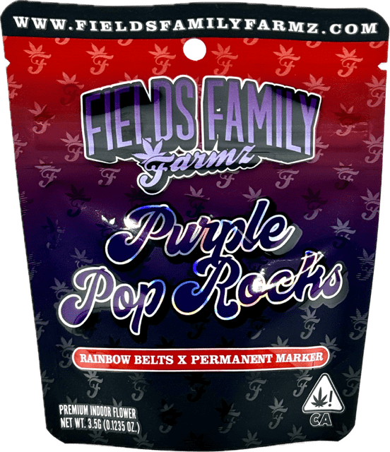 Fields Family Farmz - Purple Pop Rocks - Bag 3.5g
