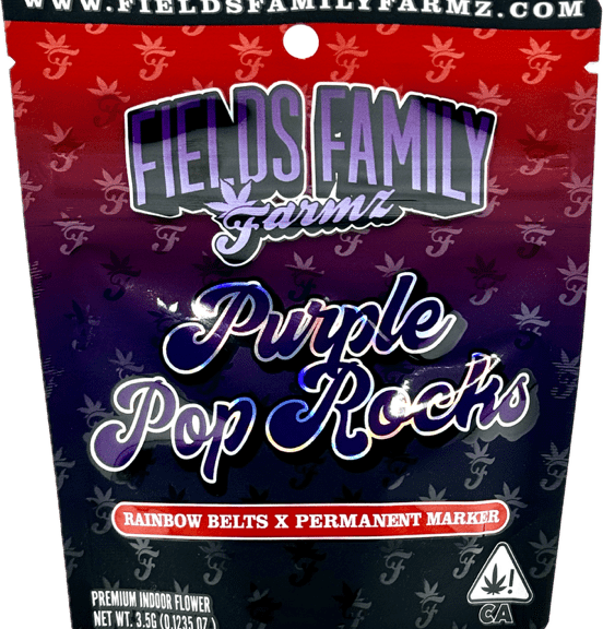 Fields Family Farmz - Purple Pop Rocks - Bag 3.5g