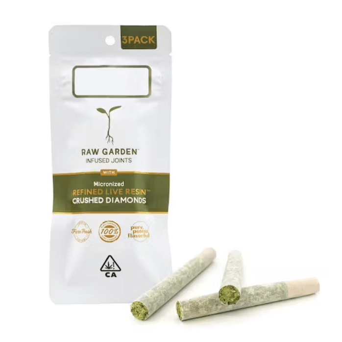 Lemon Cream Sundae RLR™ Crushed Diamonds Infused (3) 0.5g Joints