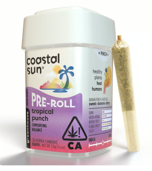 Coastal Sun - Tropical Punch - 10 Pack Prerolls - 3.5 Grams