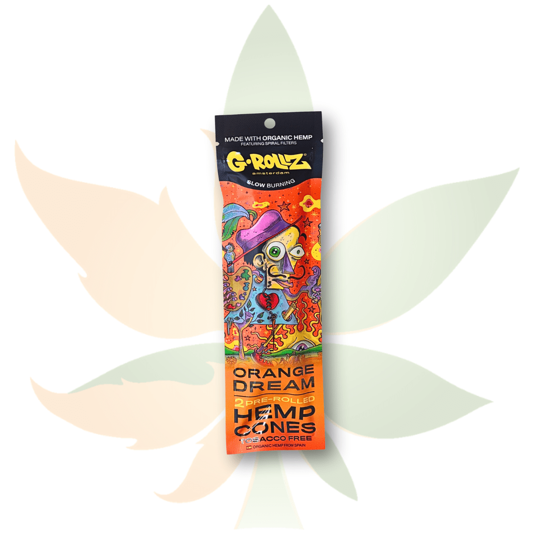 G Rollz Hemp Cones- Orange Dream