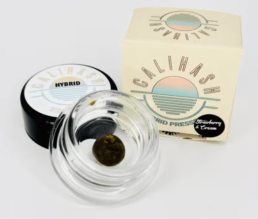 Cali Hash - Strawberry & Cream Temple Ball 1g Hash