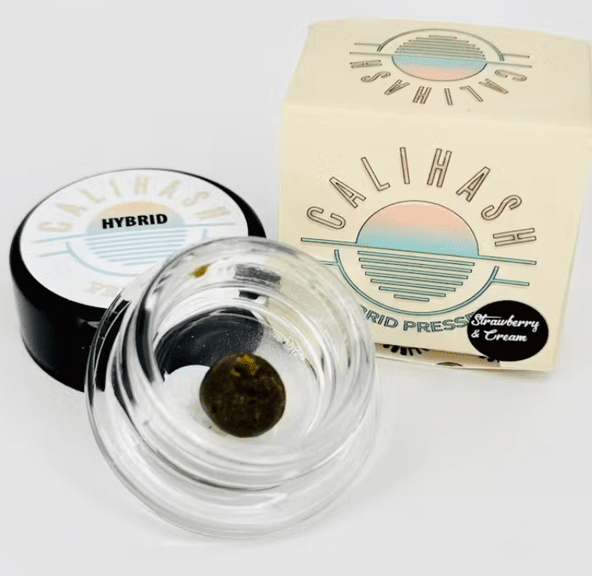 Cali Hash - Strawberry & Cream Temple Ball 1g Hash