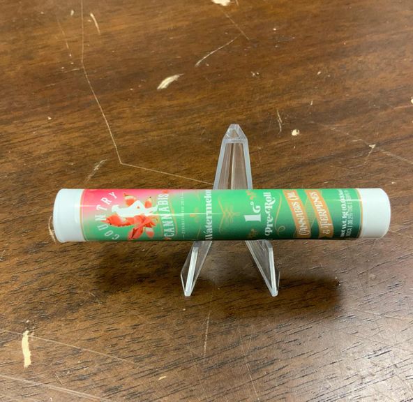 Watermelon Country Cannabis Infused Preroll 1g