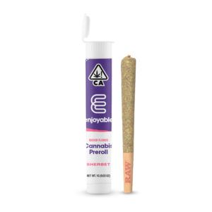 1g (Single) Sunset Sherbet Pre Roll - ENJOYABLE
