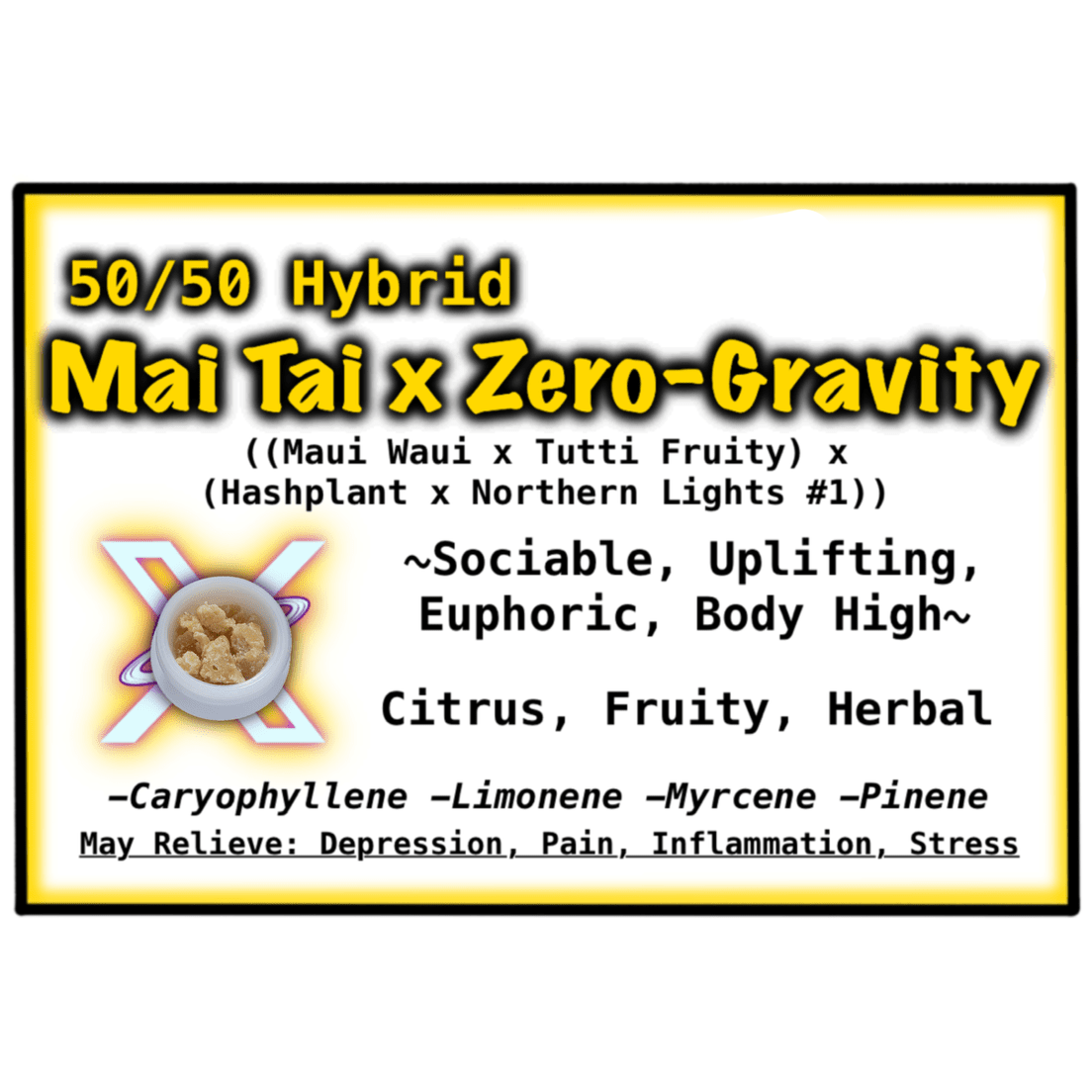 Mai Tai x Zero-Gravity RESIN 1g