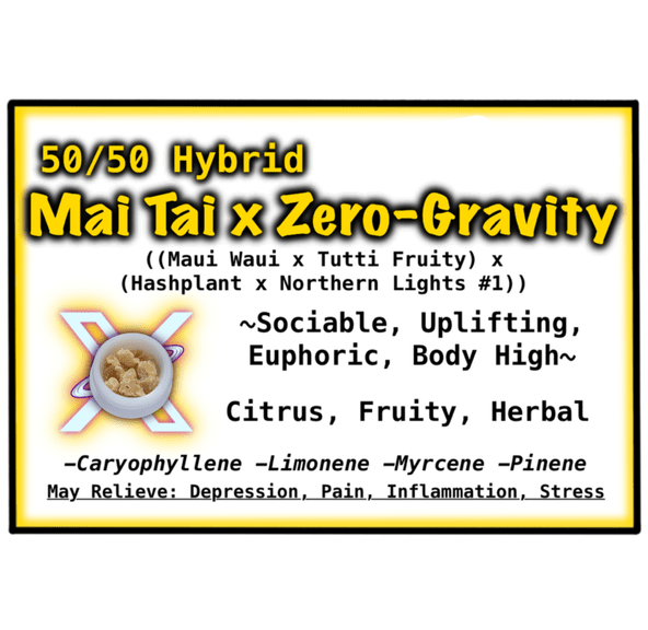 Mai Tai x Zero-Gravity RESIN 1g