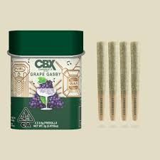 Cannabiotix- Grape Gasby 4PK Prerolls Tin 2g (I)