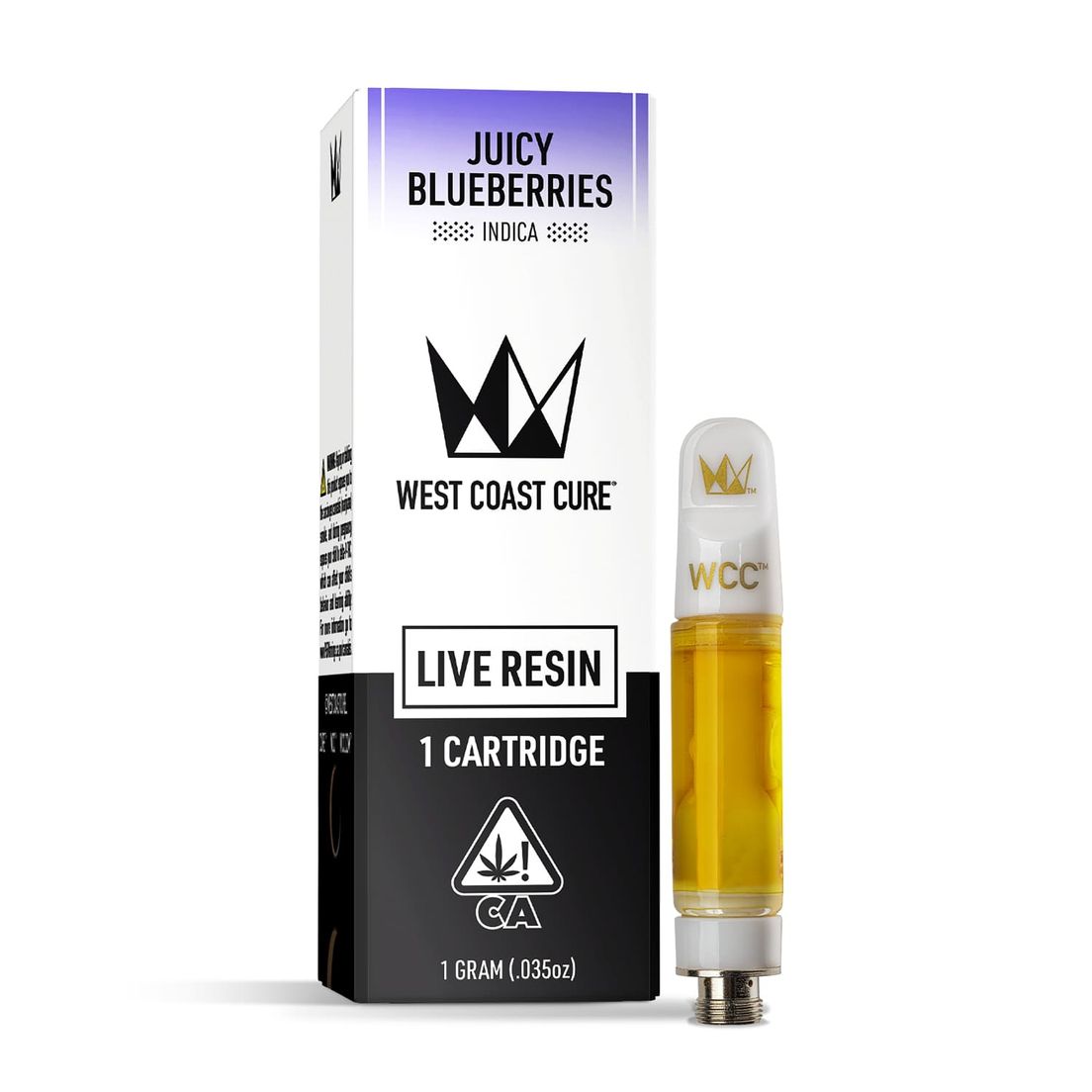 Juicy Blueberries Live Resin Cartridge - 1g