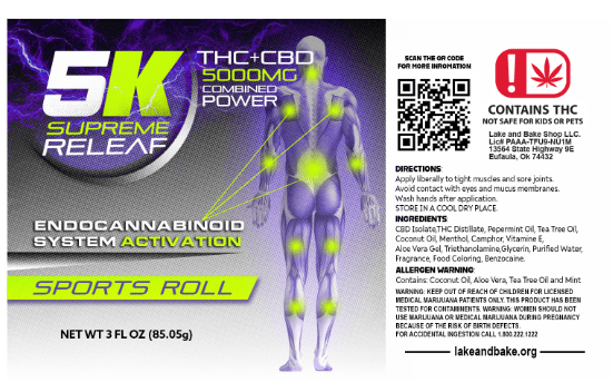 5K SUPREME RELEAF ROLL-ON - 5000mg