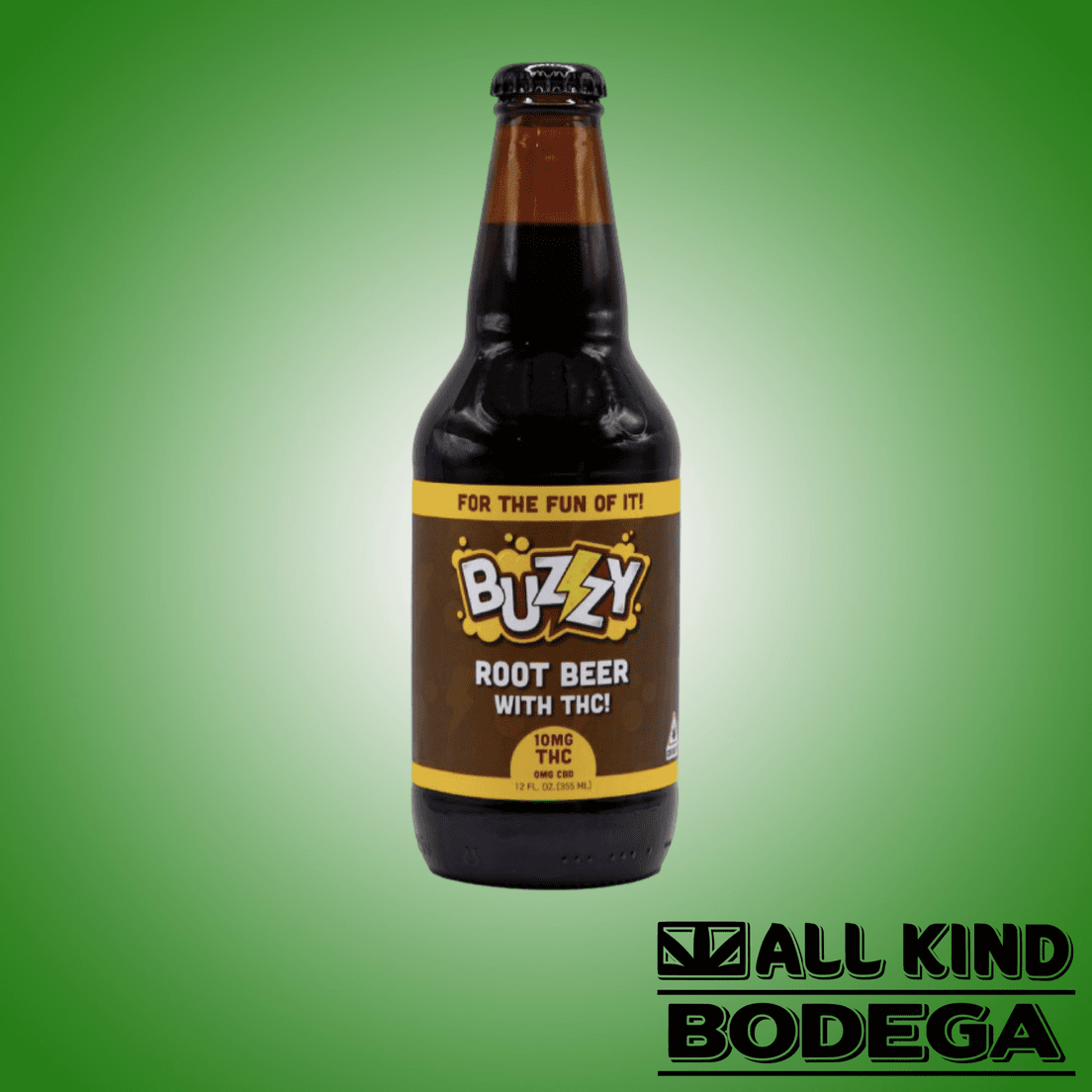 Buzzy Root Beer 10mg THC (@buzzydrinks)