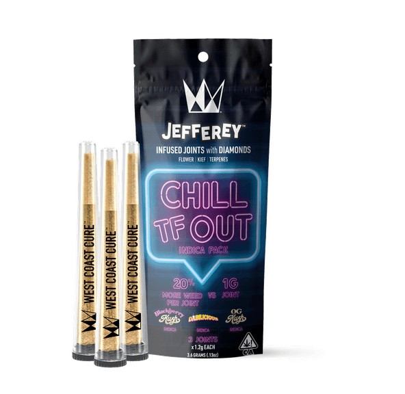 Chill TF Out Pack - Jefferey Infused Joint 1.2g 3 Pack