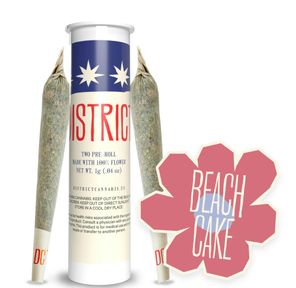 Prerolls- 2pk Beach Cake 1g