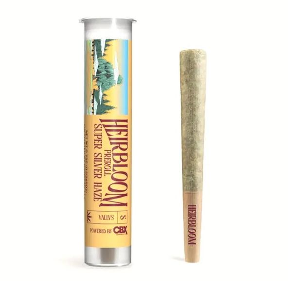 Heirbloom by CBX- Super Silver Haze Preroll .75g (S)