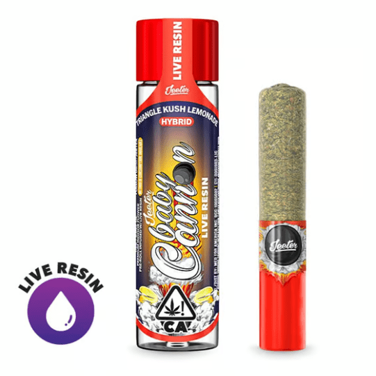 Baby Cannon Triangle Kush Lemonade Live Resin Infused Pre-Roll