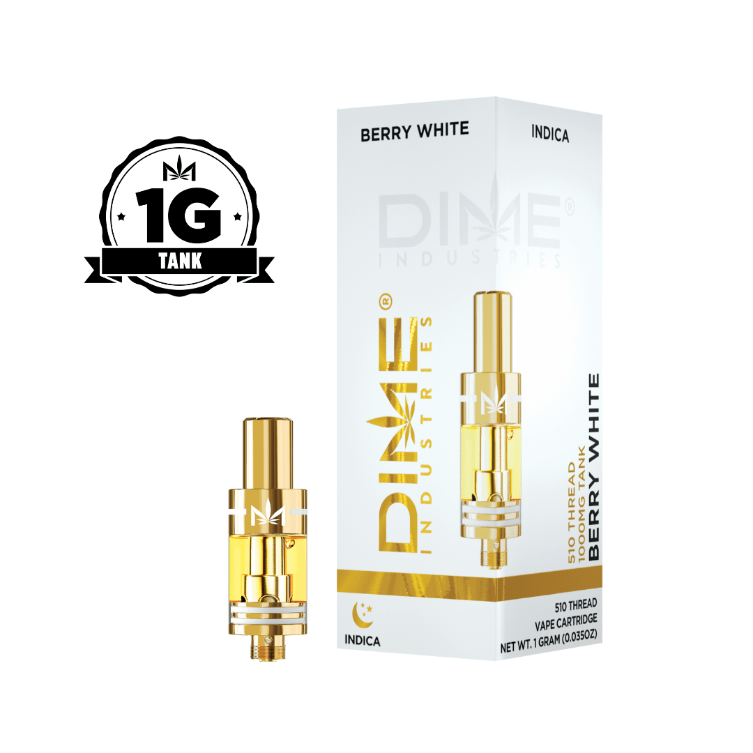 Dime | Vape Cart | 1g | Signature Distillate | Berry White