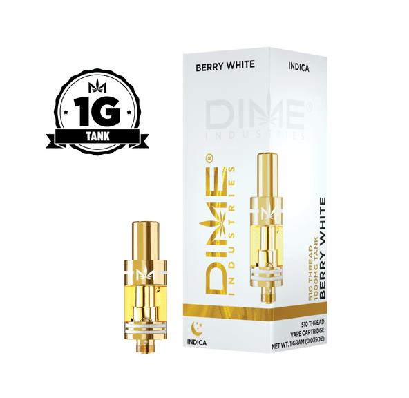 Dime | Vape Cart | 1g | Signature Distillate | Berry White