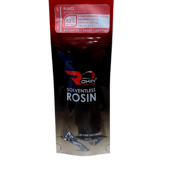 Rokin - Runtz Redline Rosin Disposable Vape 1g