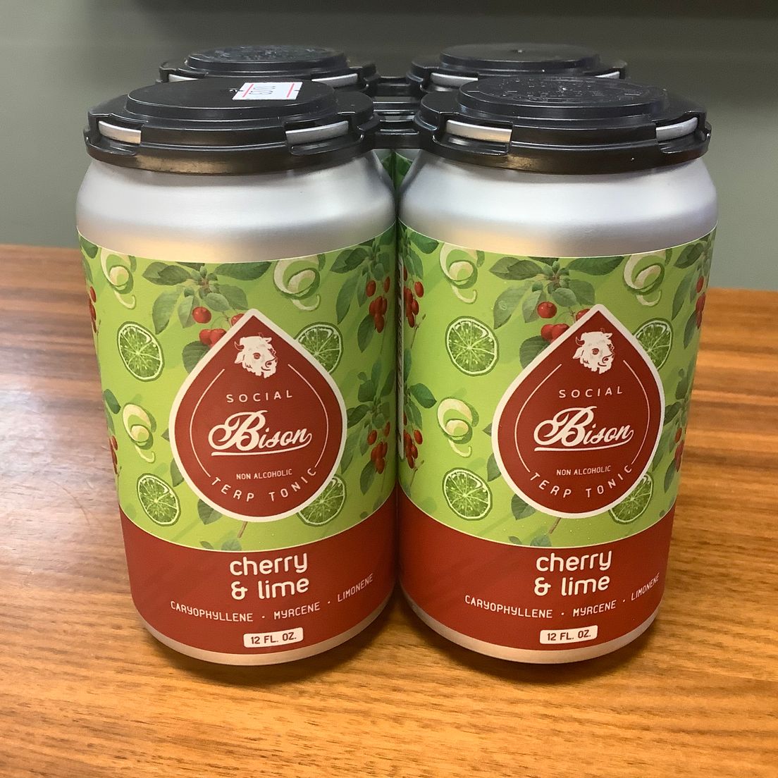 Bison Terp Tonic Cherry & Lime