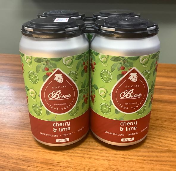 Bison Terp Tonic Cherry & Lime