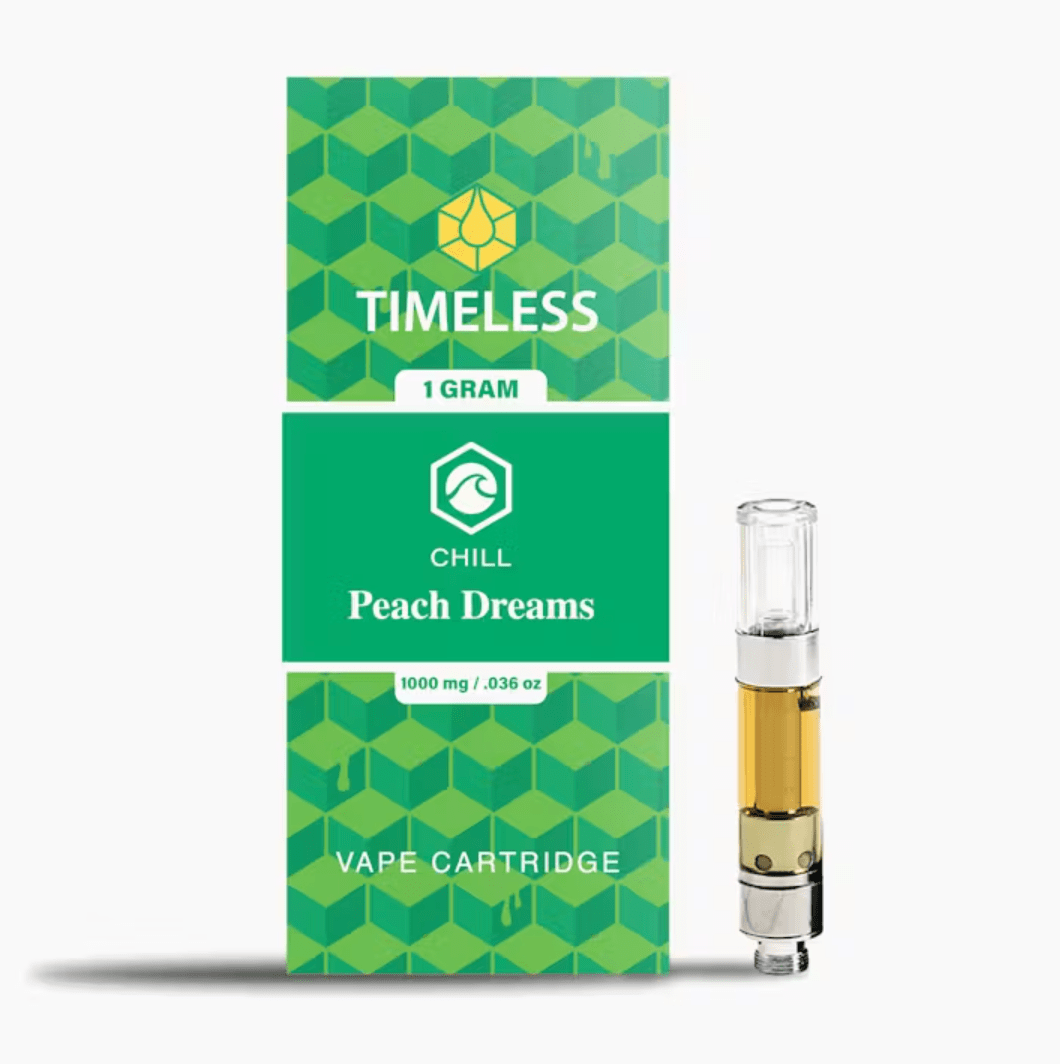 Peach Dreams 1000mg Vape Cartridge (Chill)
