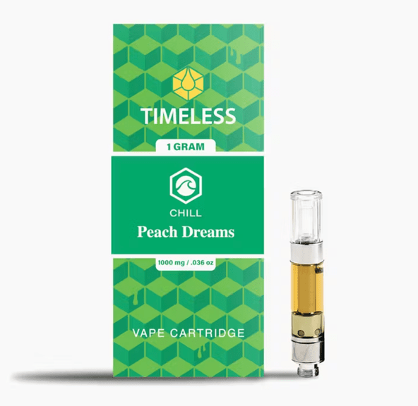 Peach Dreams 1000mg Vape Cartridge (Chill)