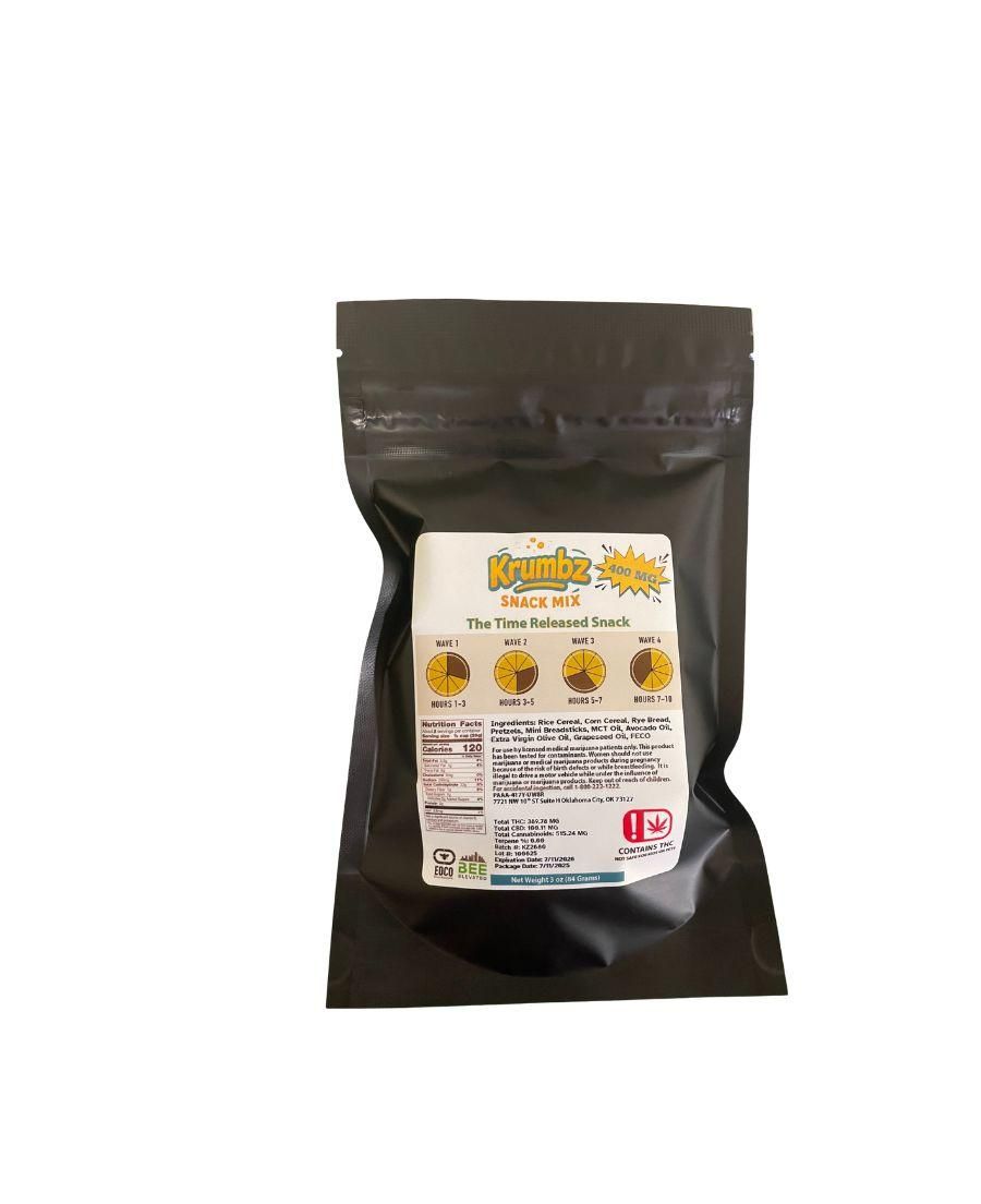 Bee Elevated - Krumbz - The Time Release Snack Mix 400mg
