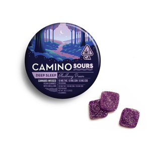 Camino - Blackberry Dream Camino Sours 10:10:10 CBN+CBD - 10MG/100MG Edibles