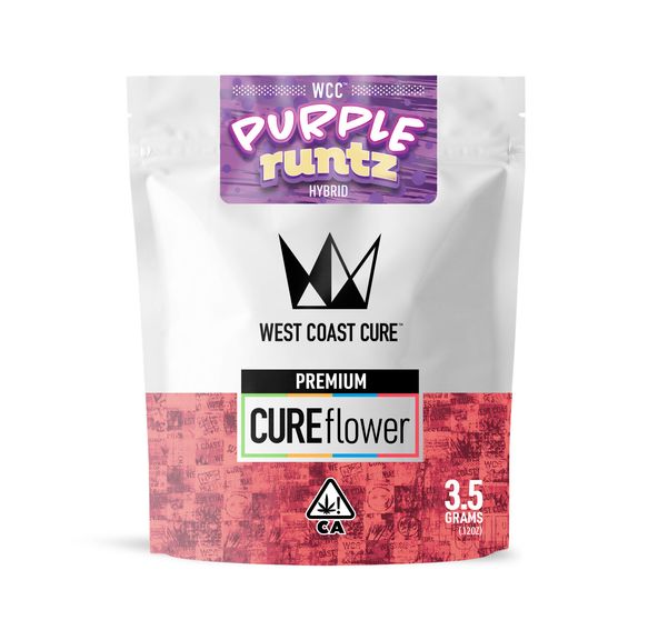 West Coast Cure - Purple Runtz - 3.5g Premium Flower 3.5g