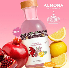 ALMORA FARM- WHITETHORN ROSE LEMONADE 12OZ 100MG