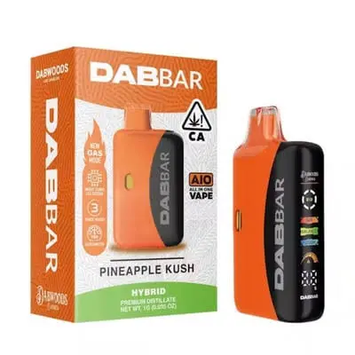 *** DABWOODS - PINEAPPLE KUSH - AIO - 1G