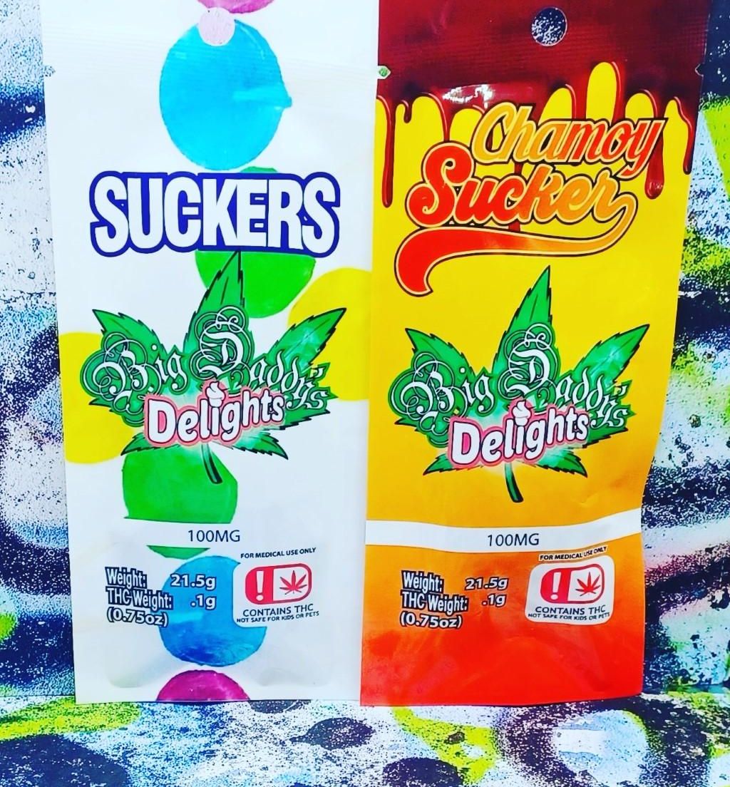 100MG SUCKERS Assorted Flavors