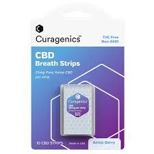 Curagenics - Berry CBD Breath Strips - 250mg