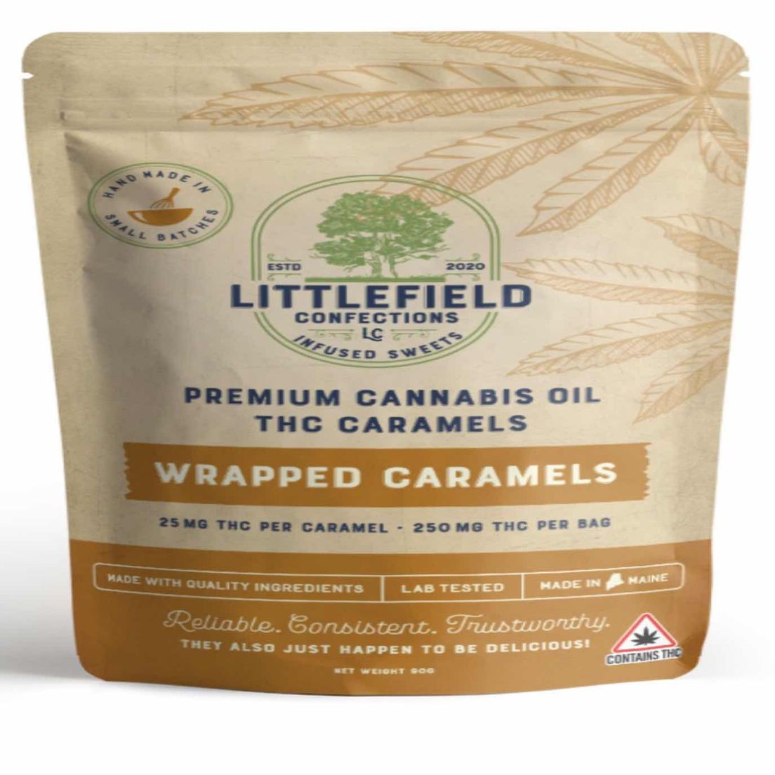 Caramels (250mg) Littlefield